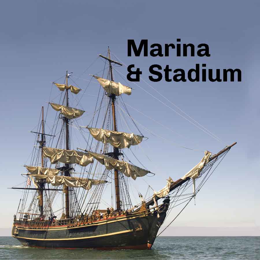 Marina & Stadium