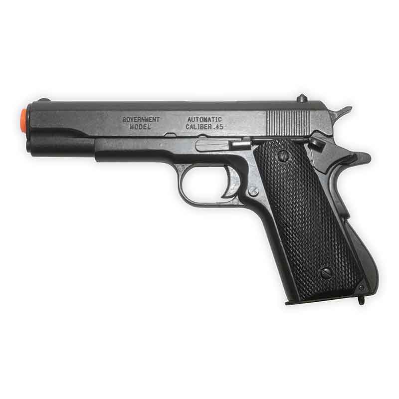 M1911 Replica Pistol – Black Finish – Non-Firing – Denix · Western