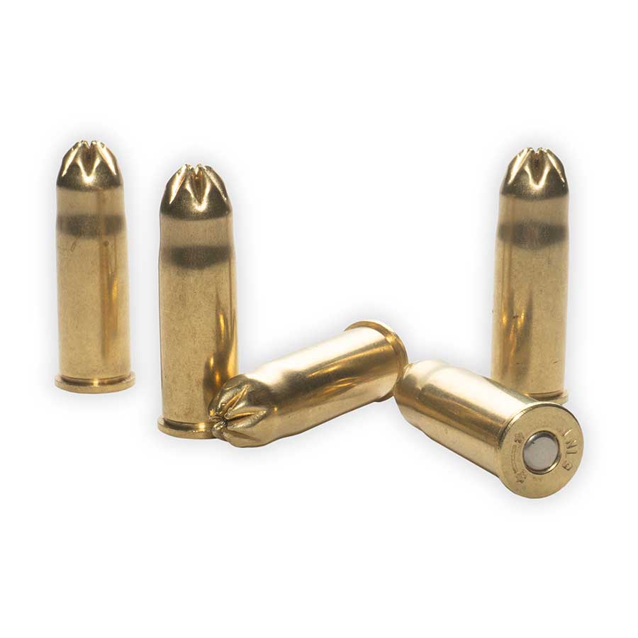 5-in-1 Brass Blank Ammunition with Smoke (50 Rounds)