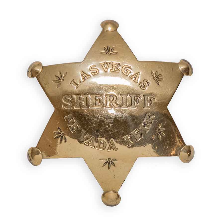 Las Vegas Sheriff Brass Badge