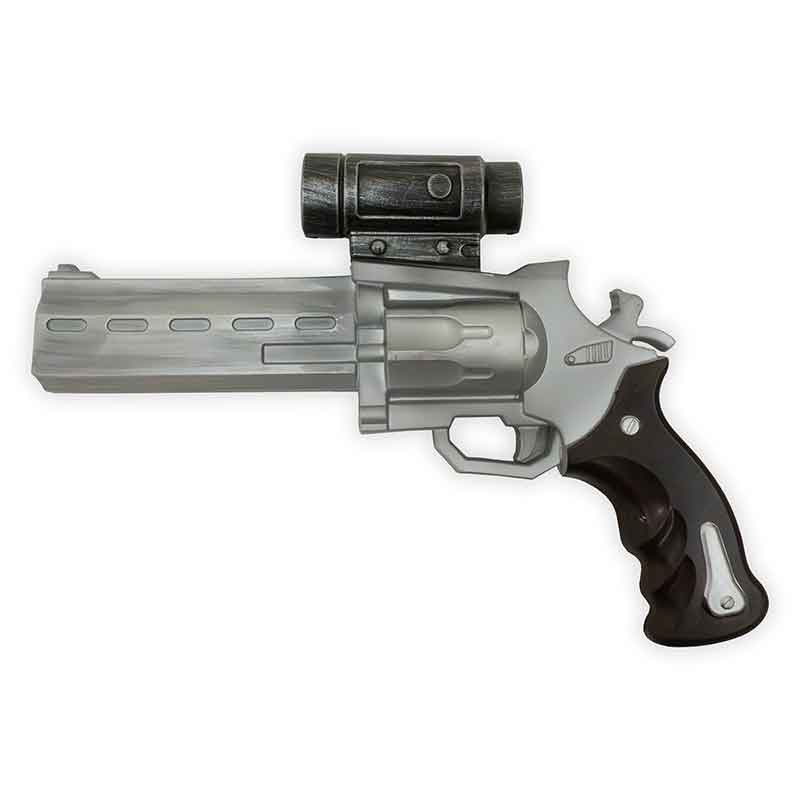 Foam Revolver with Scope Prop