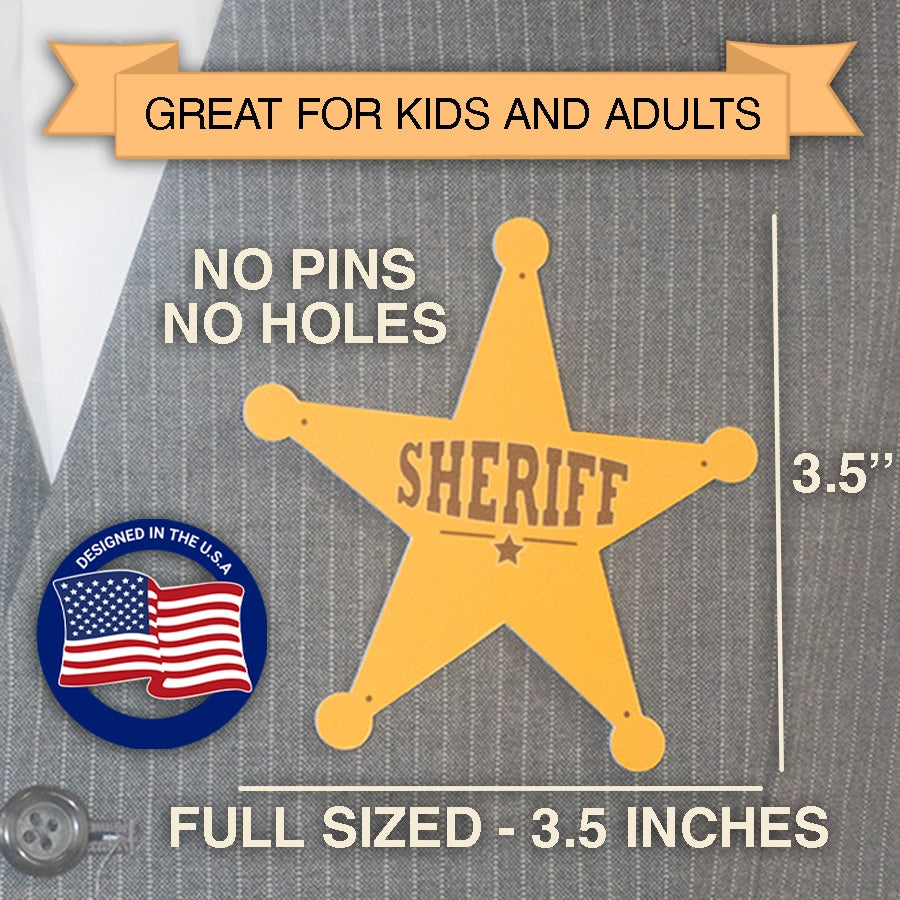 Kiddie Sheriff Dress Up Badge