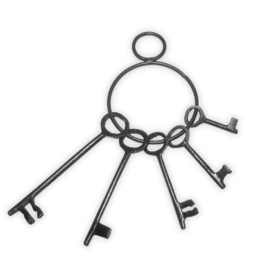 Old West–Style Old West–Style Iron Jailer Key Set | Western