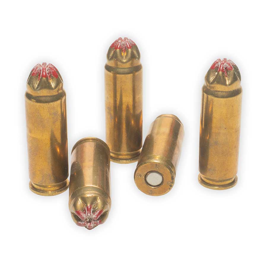 .45 Win Mag Brass Blank Ammunition (50 Rounds)