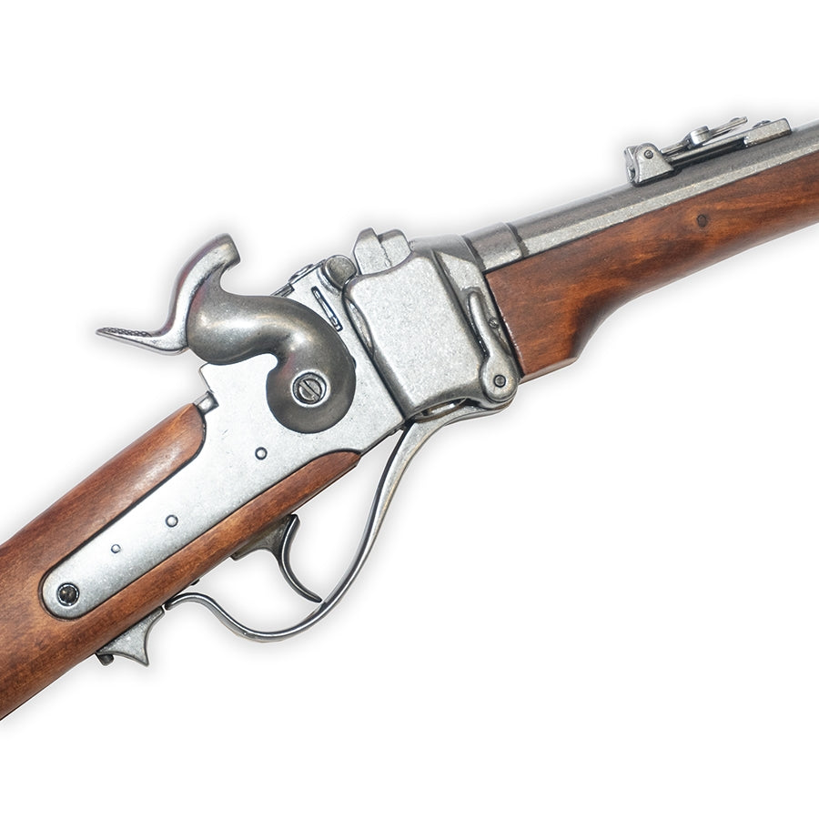 Non-Firing - 1859 Sharps Carbine Civil War Replica - Antique Grey Finish