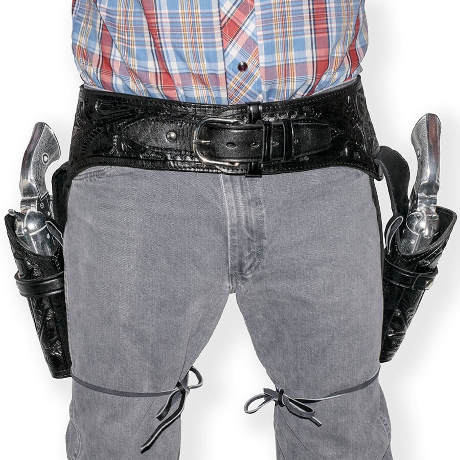 The Durango Double Rig Holster · Western Stage Props