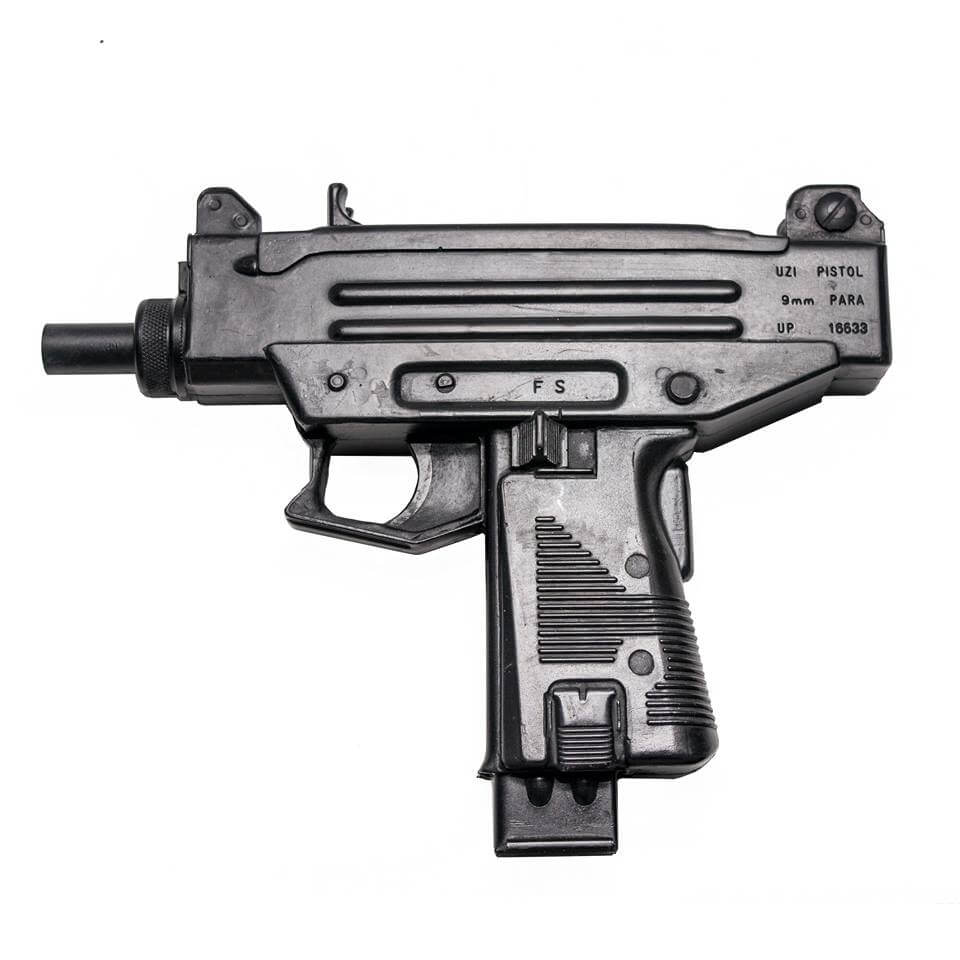 Shop UZI Semi-Automatic Rubber Pistol - WesternStageProps.com
