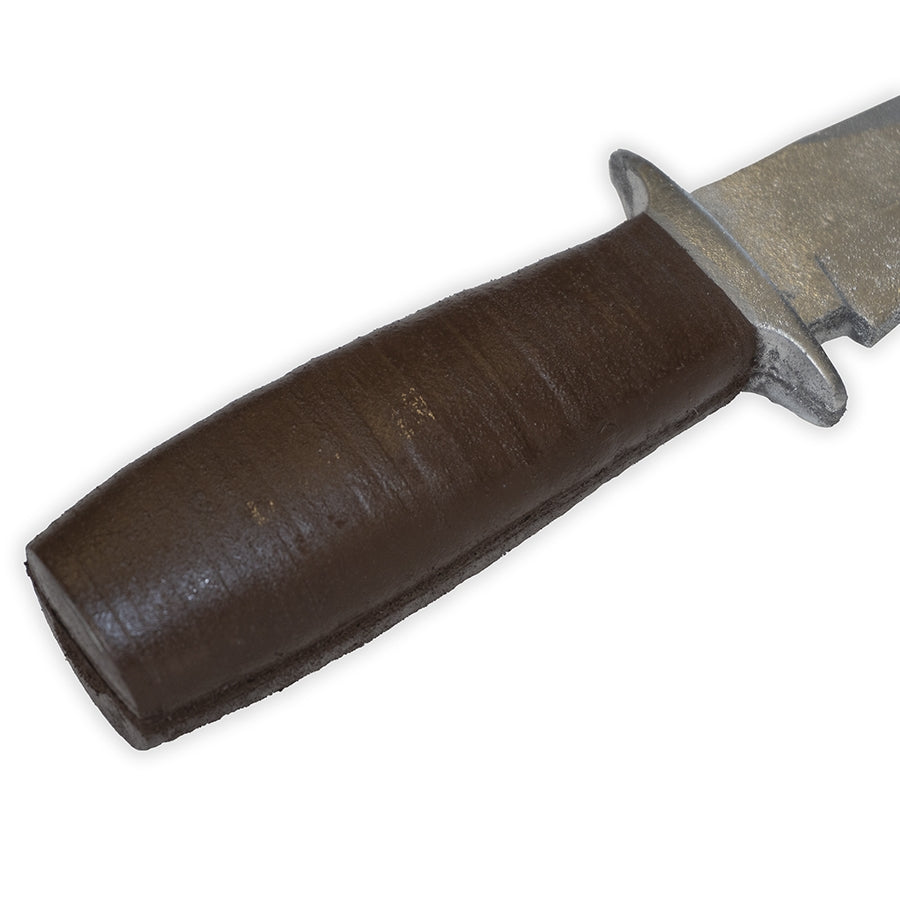 Foam Rubber 1800s Leather Wrapped Bowie Knife Replica