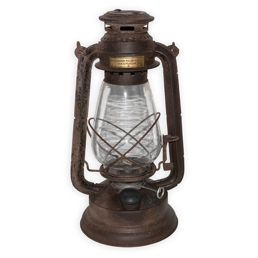 Shop Metal Railroad Lantern - Western Stage Props · Western Stage