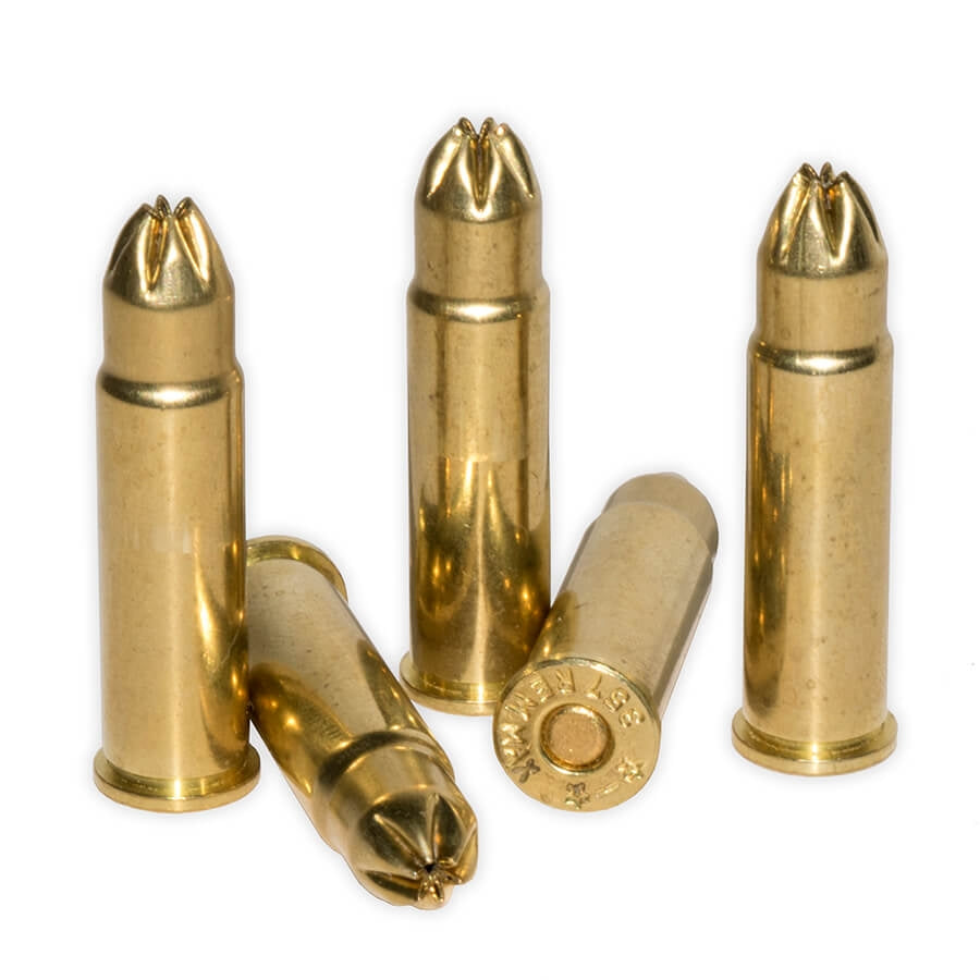 .357 Magnum Rifle Brass Blank Ammunition (50 Rounds)