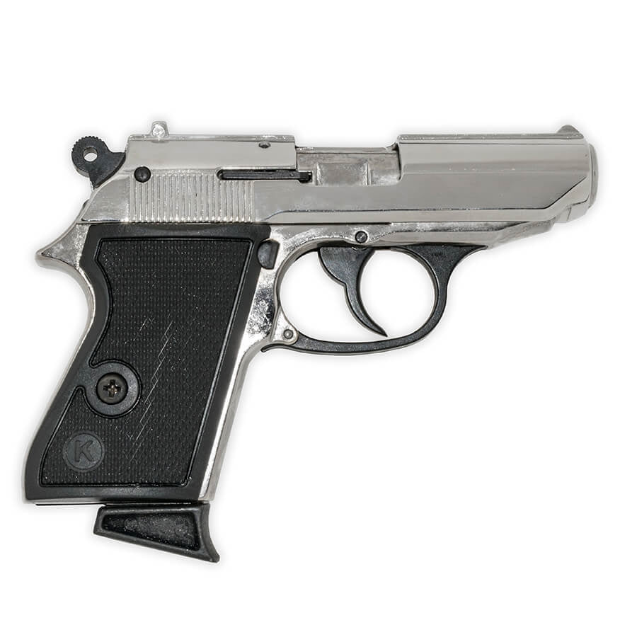 Blank-Firing Pistol Lady K - 8mm PAK - Nickel Finish