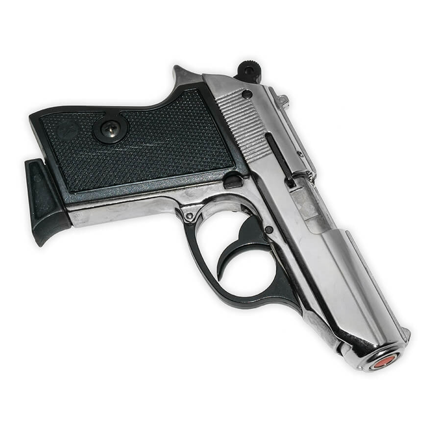 Blank-Firing Pistol Lady K - Nickel Finish - 8mm PAK