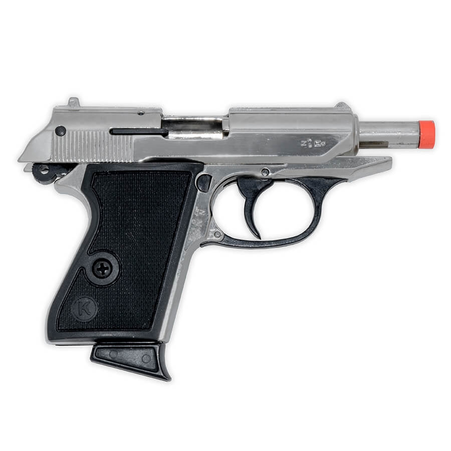 Blank-Firing Pistol Lady K - 9mm PAK - Nickel Finish