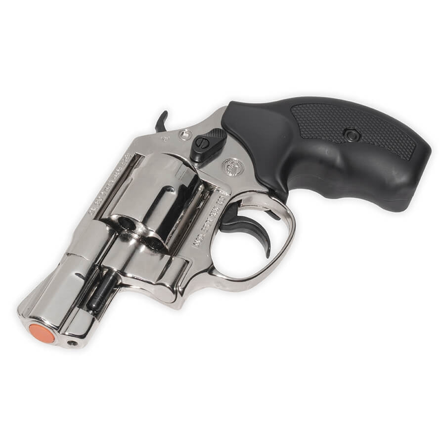 Blank-Firing Revolver - .38 Special - Nickel Finish - 2" Barrel  (.380 cal)