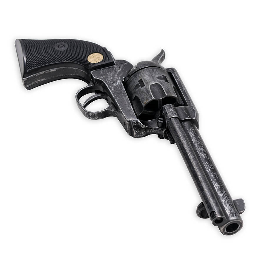 Blank-Firing Single Action Revolver - Antique Finish - .380 cal