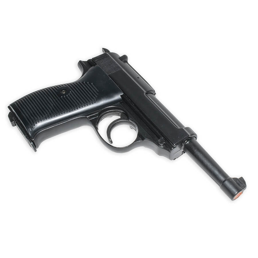 Blank-Firing - P38 Semi-Auto Pistol - Blued Finish - 8mm PAK
