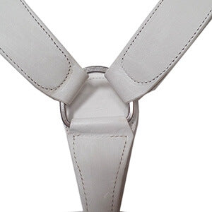 Breast Collar (White Leather)