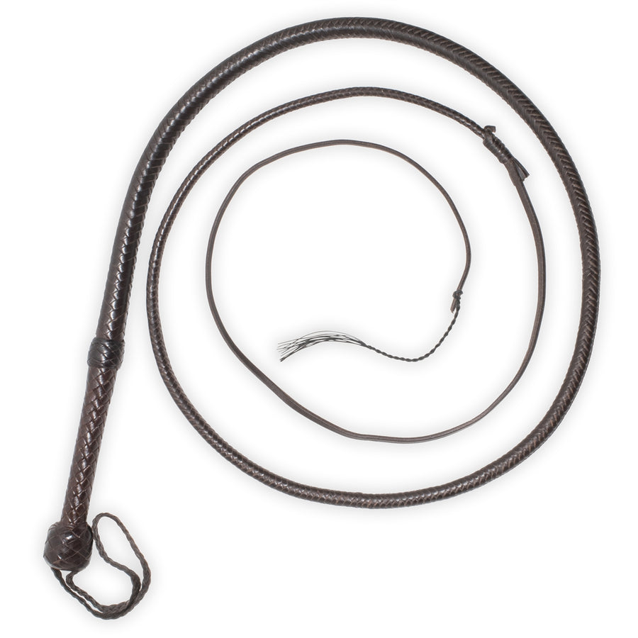8' Indiana Jones Whiskey Bullwhip