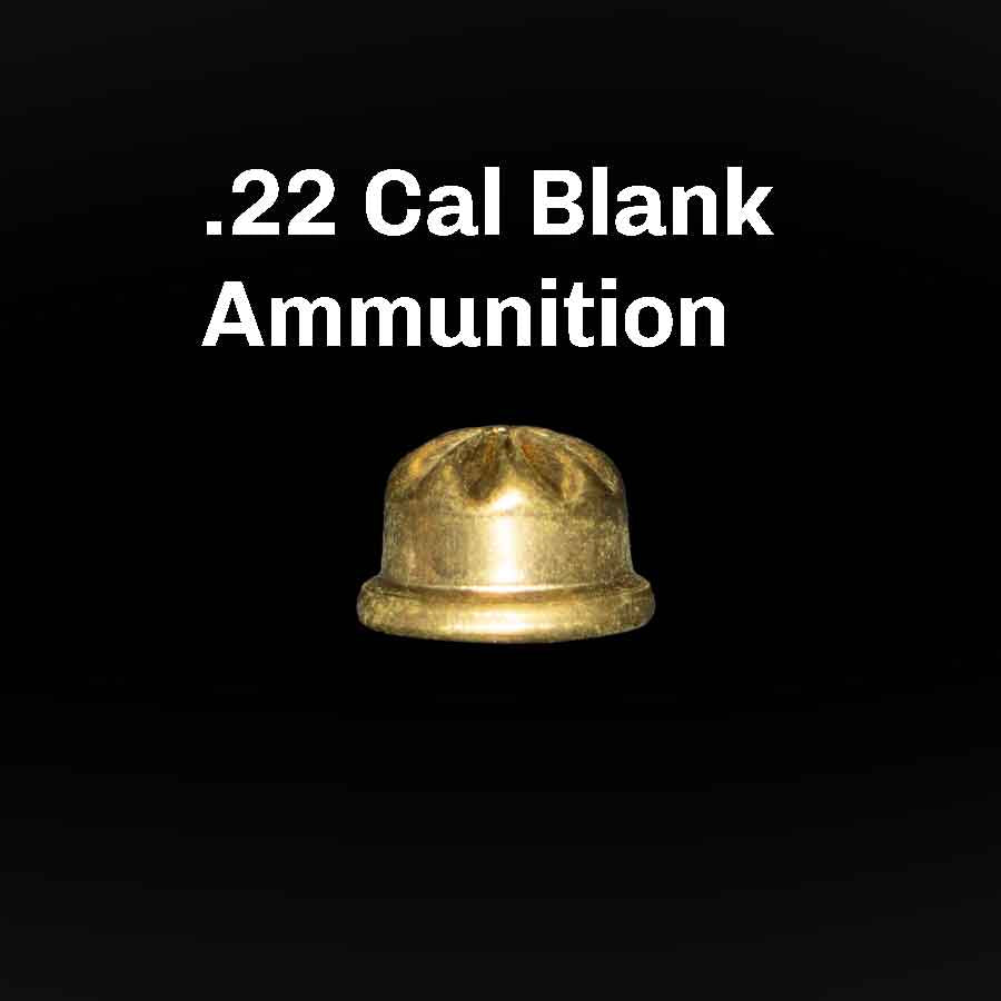 .22 Caliber Blank Ammunition