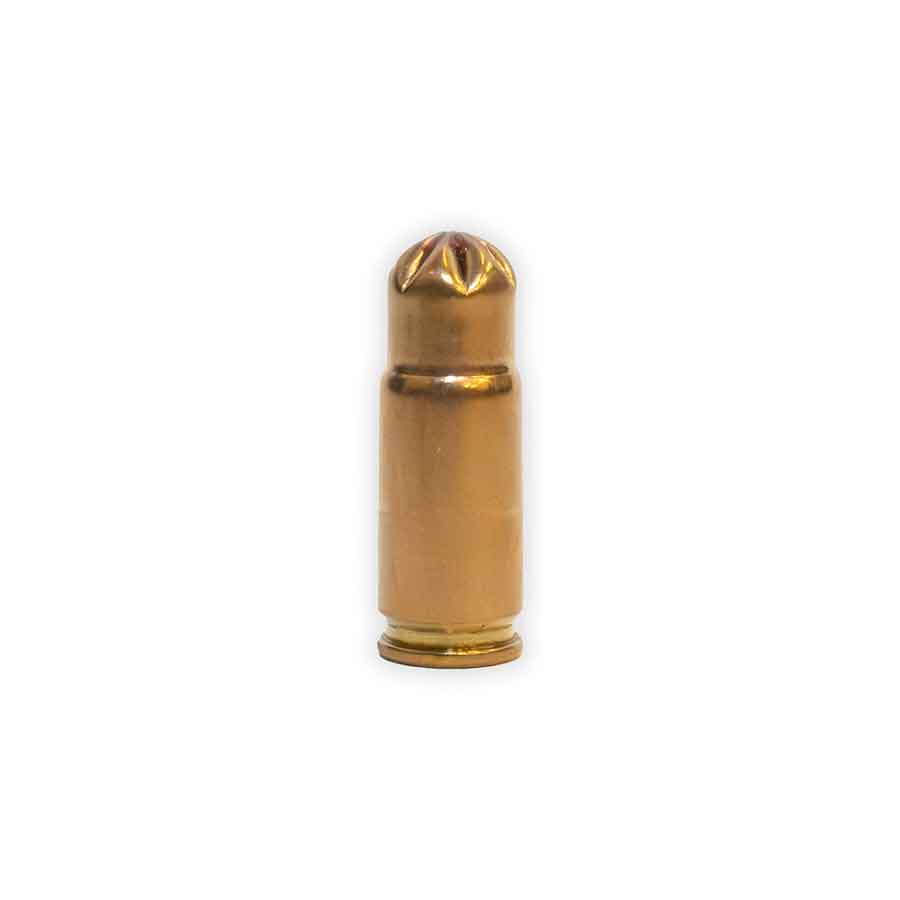 9mm Luger (9mm Auto, 9x19mm Parabellum) Prvi Partizan Brass Blank Ammunition (50 Rounds)