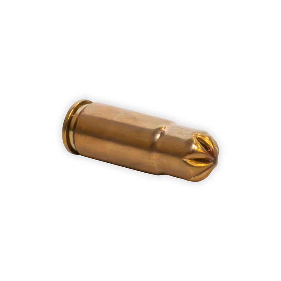 9mm Luger (9mm Auto, 9x19mm Parabellum) Prvi Partizan Brass Blank Ammunition (50 Rounds)