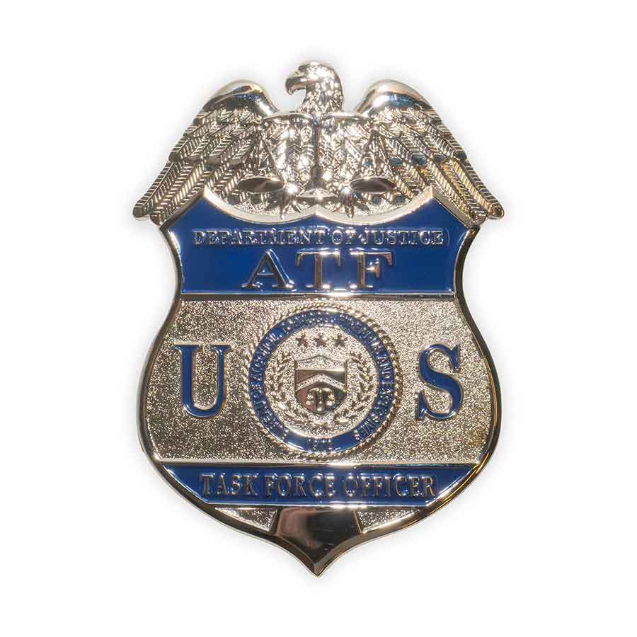 ATF Special Agent & Task Force Prop Badge | WesternStageProps.com