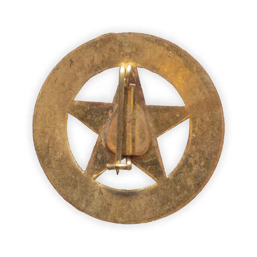 Denix Old West Texas Ranger Stern – Sammlermodell Aus Spanien, Detailgetreuer Sheriff-Stern, Größe 3,8 Cm Denix Old West Texas Ranger Stern – Sammlermodell Aus Spanien, Detailgetreuer Sheriff-Stern, Größe 3,8 Cm