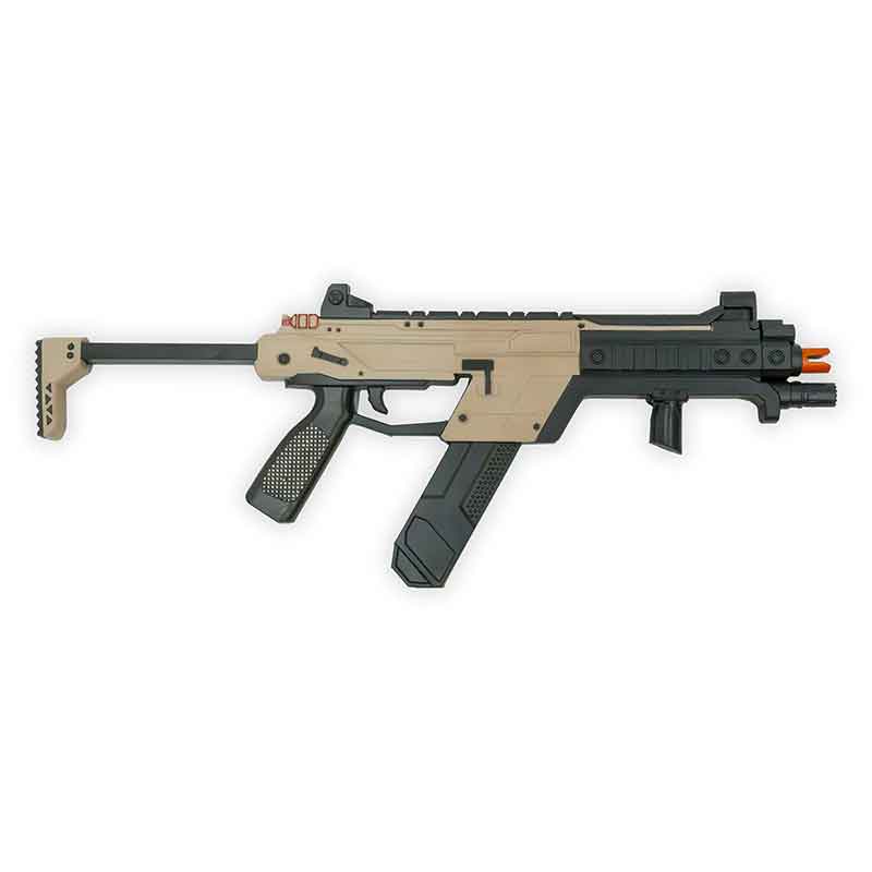 Foam Beige Semi-Auto Rifle Prop Gun