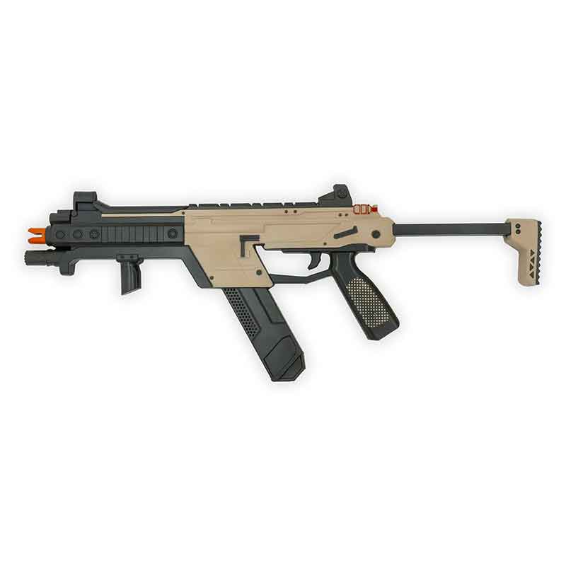 Foam Beige Semi-Auto Rifle Prop Gun