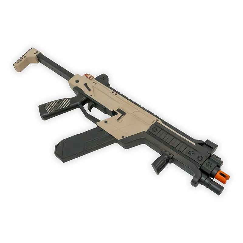 Foam Beige Semi-Auto Rifle Prop Gun