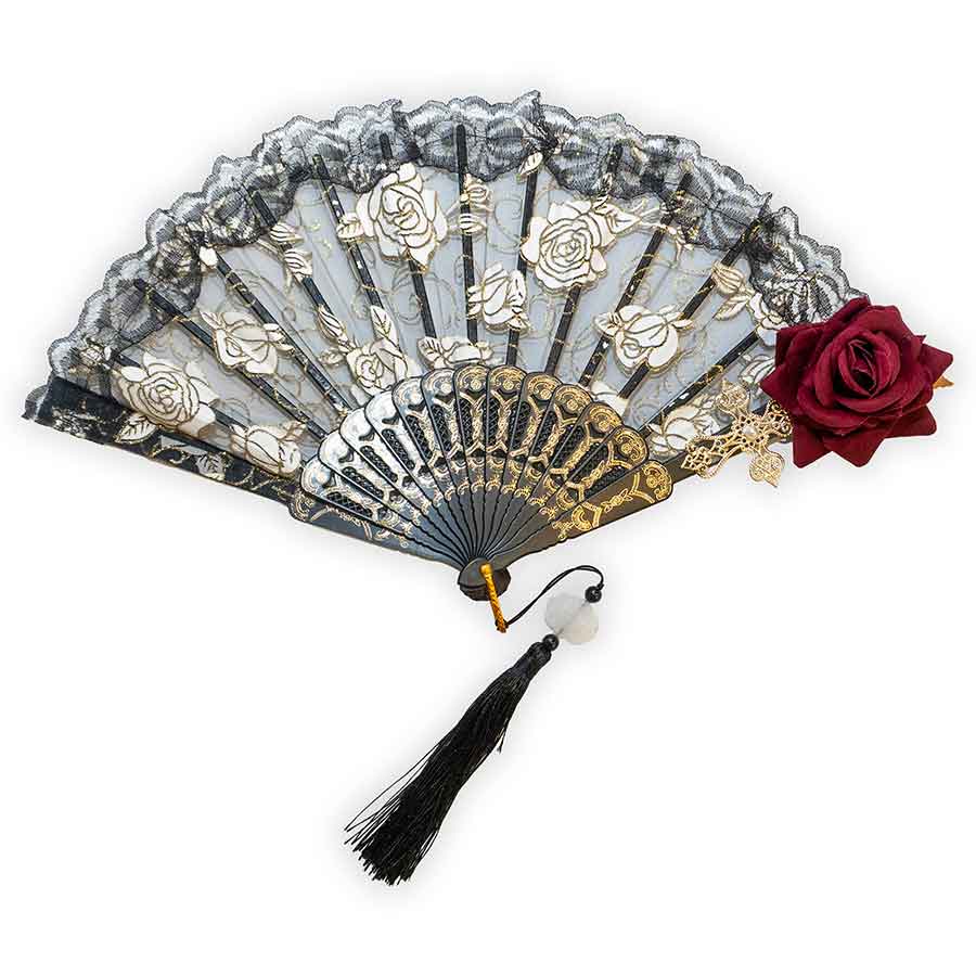 Lace Folding Hand Fan
