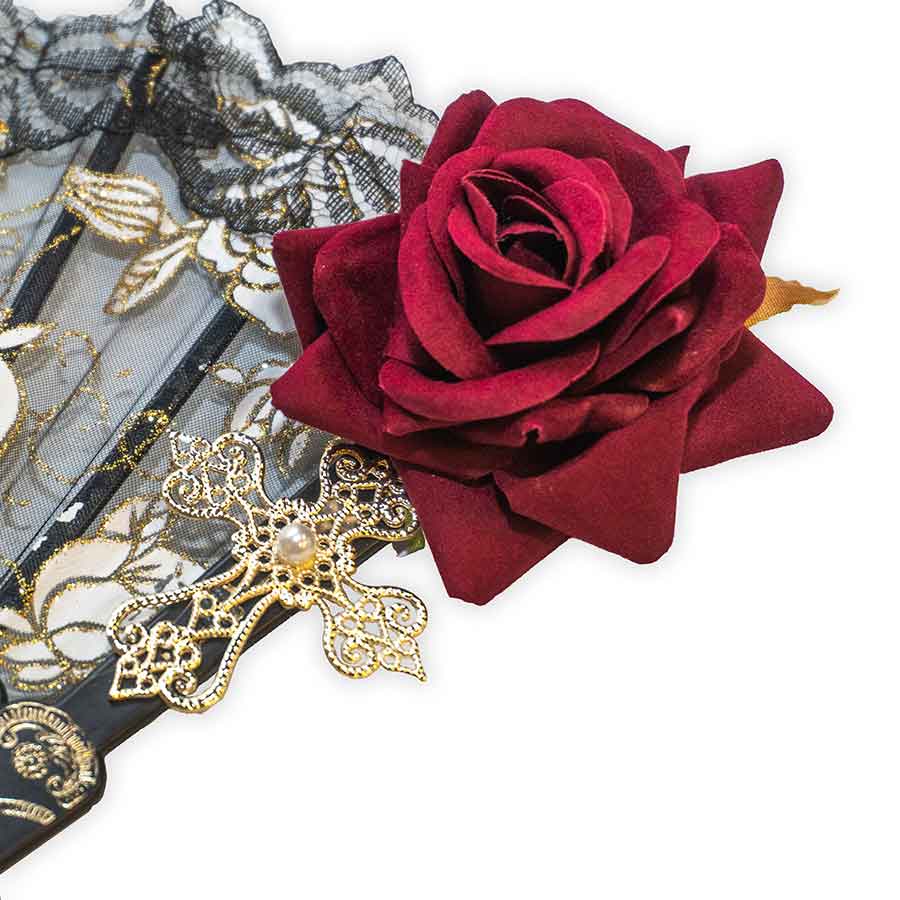 Lace Folding Hand Fan