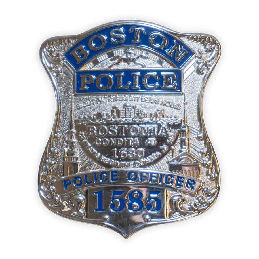 Boston Police Officer Prop Badge