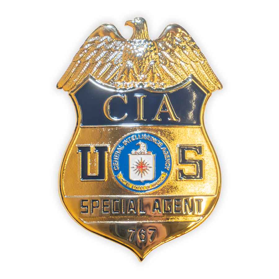 CIA Special Agent Movie Prop Badge