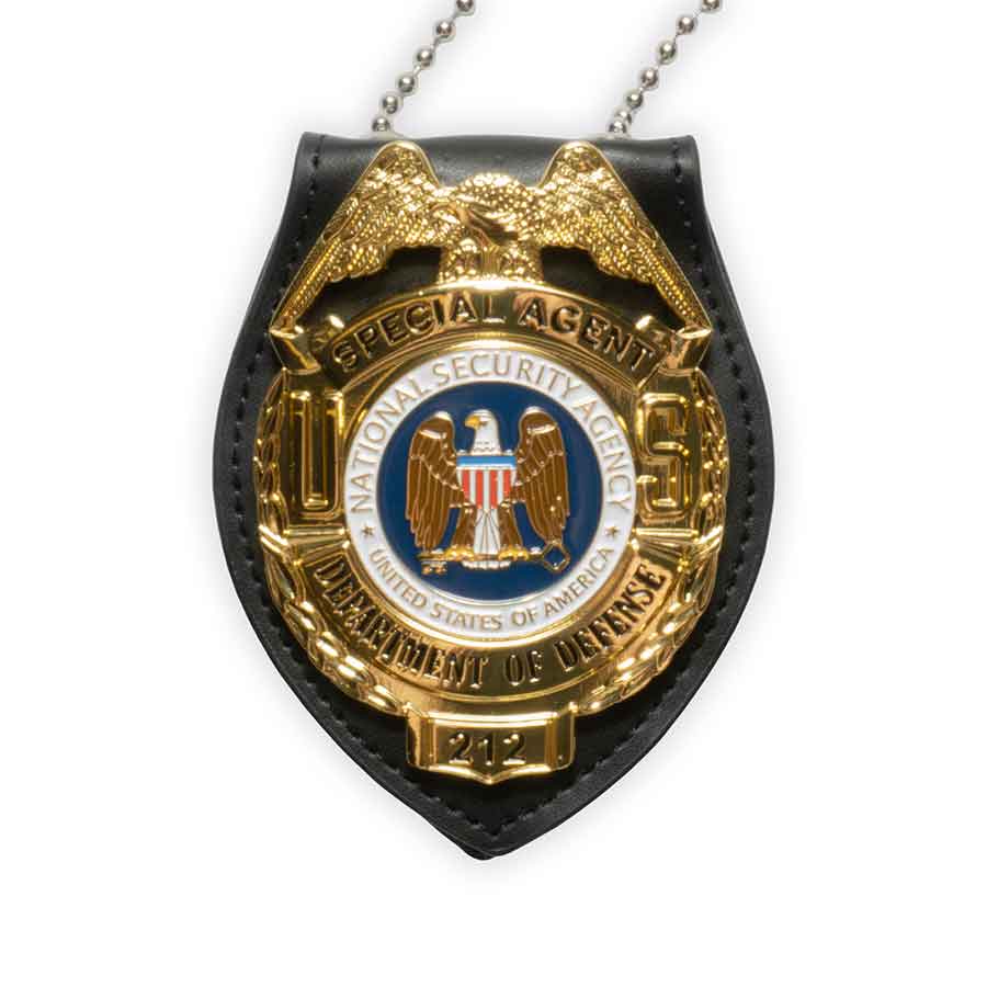 Special Agent Department of Defense Movie Prop Badge