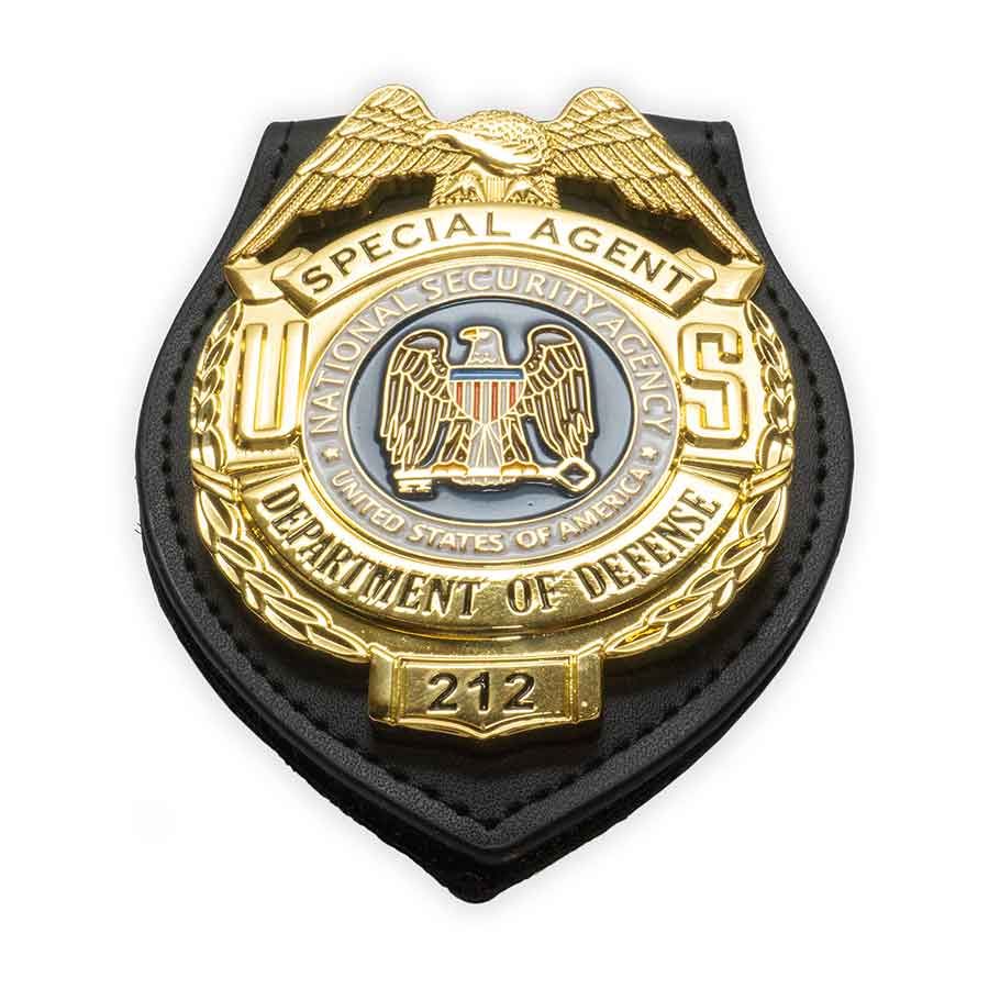 Special Agent Department of Defense Movie Prop Badge