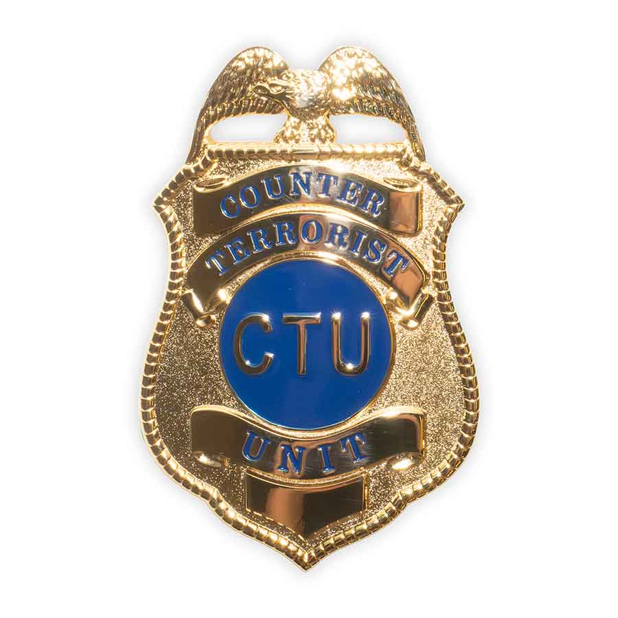 Counter Terrorist Unit Prop Badge