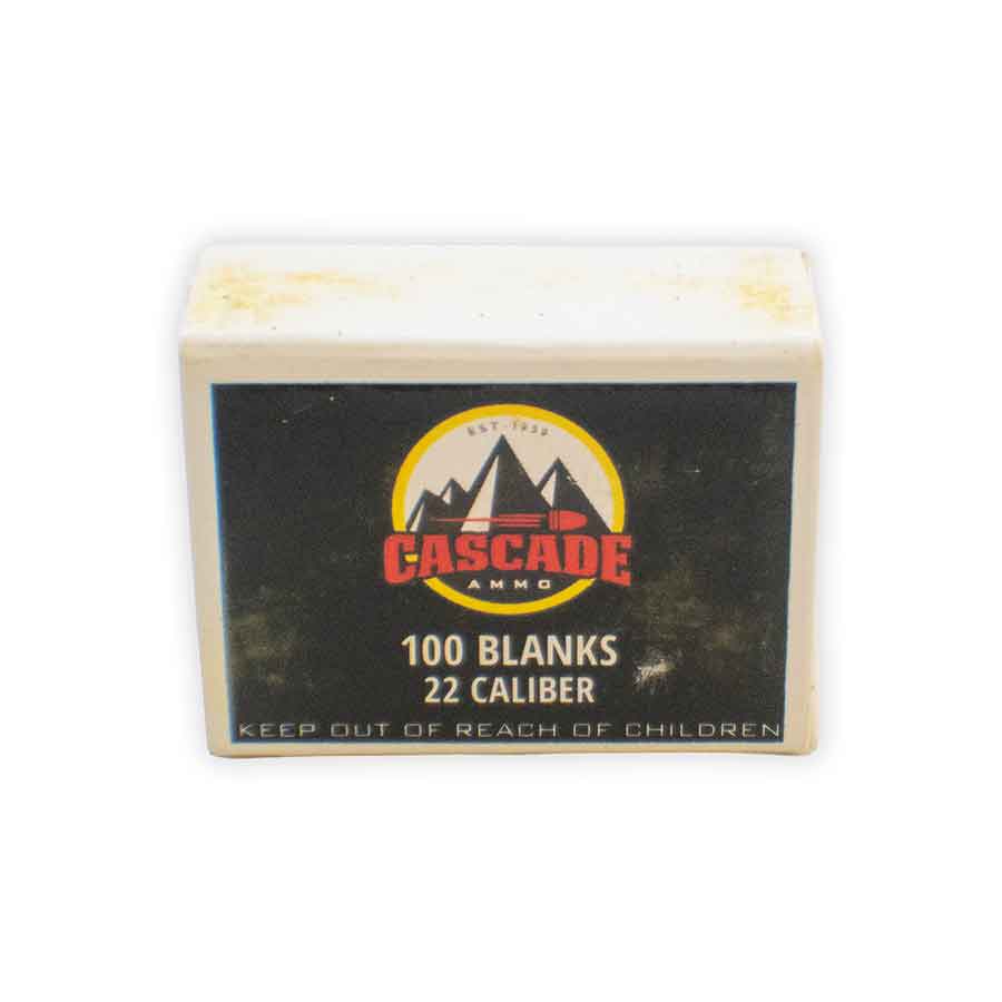 .22 Crimp Blank Ammunition  – 100 Rounds