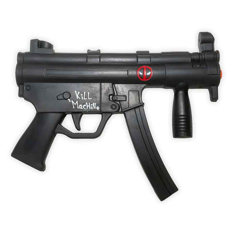 Foam Deadpool SMG Prop Gun
