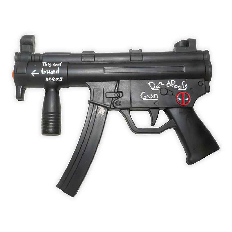Foam Deadpool SMG Prop Gun