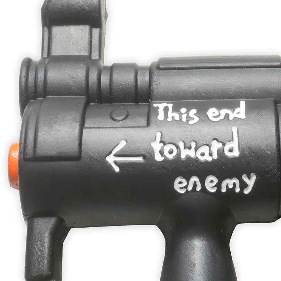 Foam Deadpool SMG Prop Gun