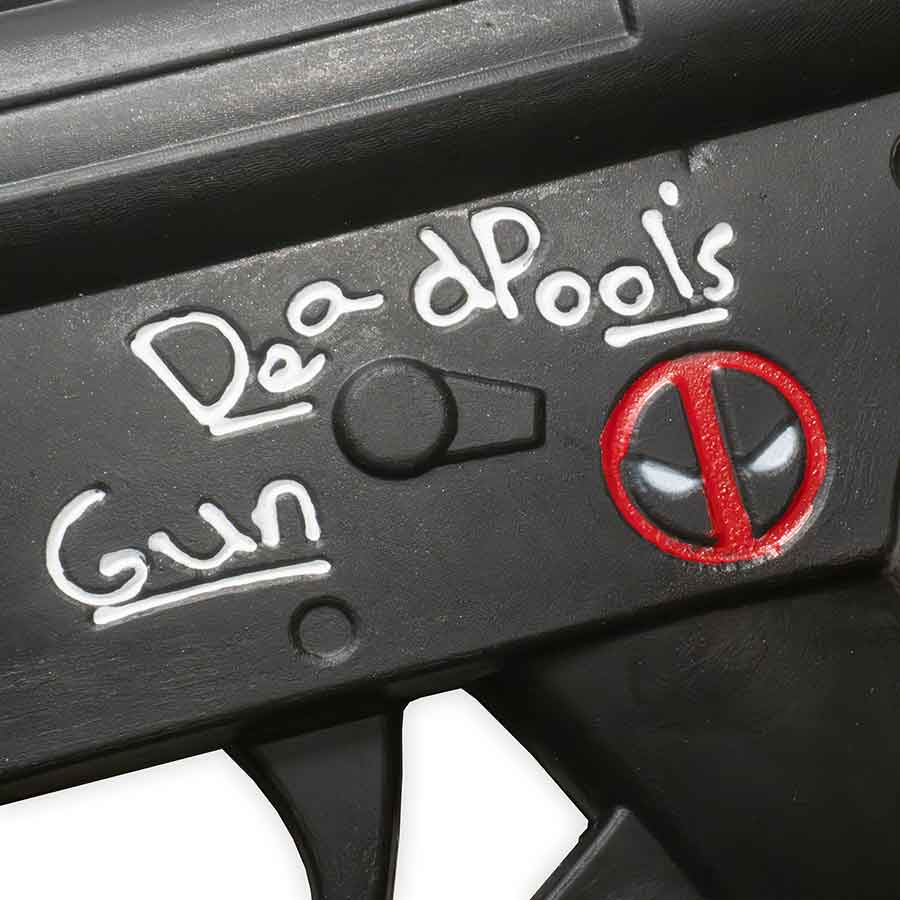 Foam Deadpool SMG Prop Gun