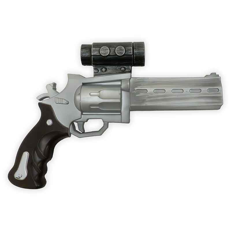 Foam Revolver with Scope Prop