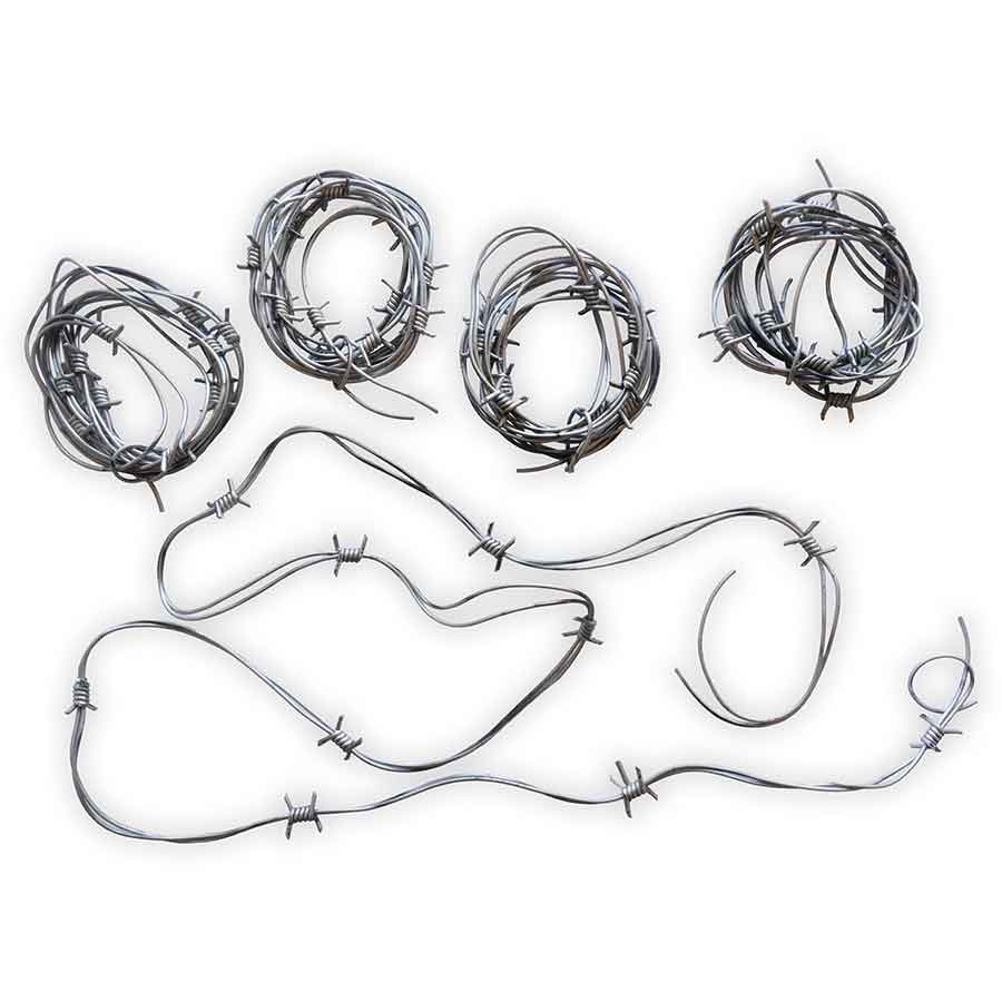 Faux Barbed Wire Segments