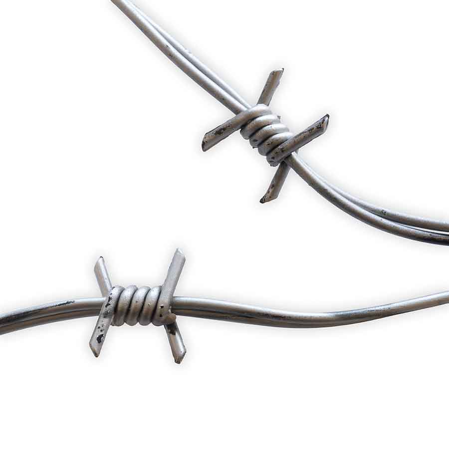 Faux Barbed Wire Segments