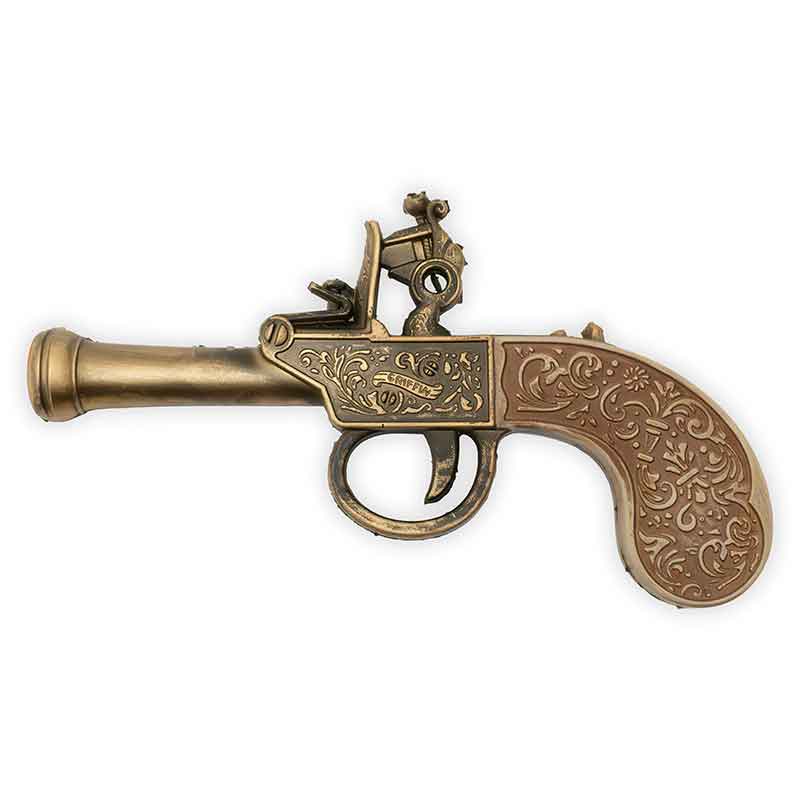 Foam 10" Flintlock Pistol Replica Prop