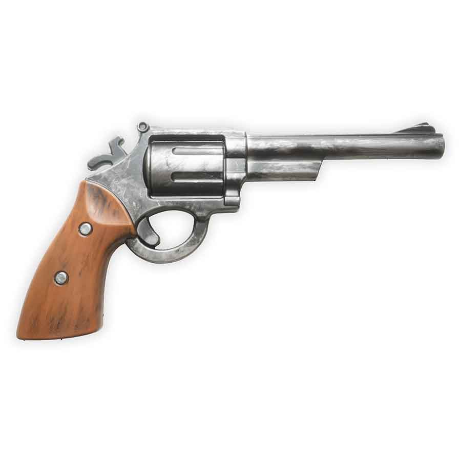 12" Western Revolver Foam Prop