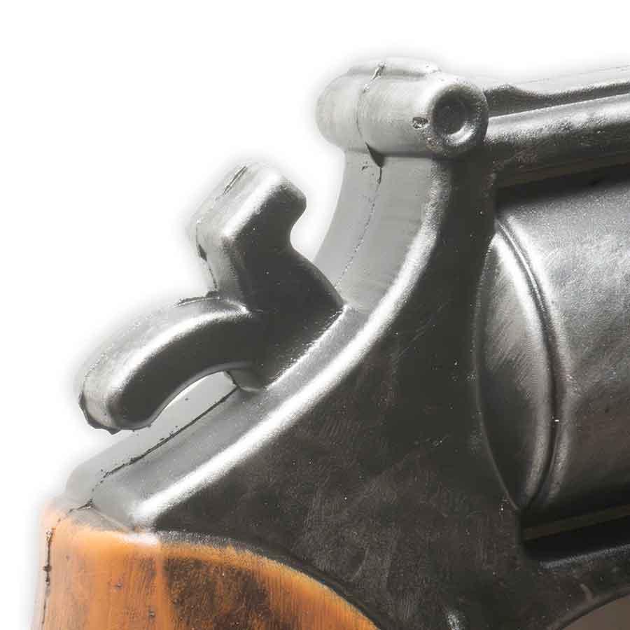 12" Western Revolver Foam Prop