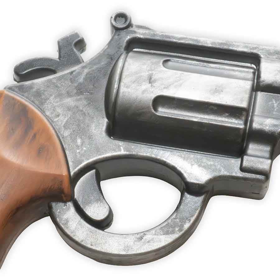12" Western Revolver Foam Prop