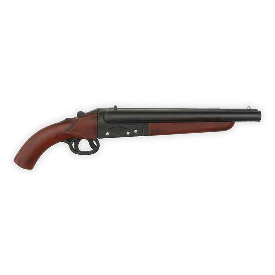 Foam Sawed-Off Double-Barreled Shotgun Prop